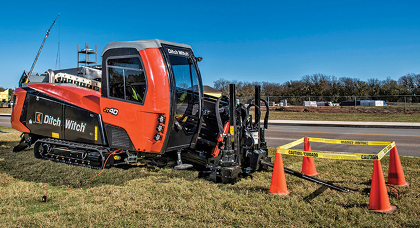 Horizontal Directional Drilling - Ditch Witch JT40