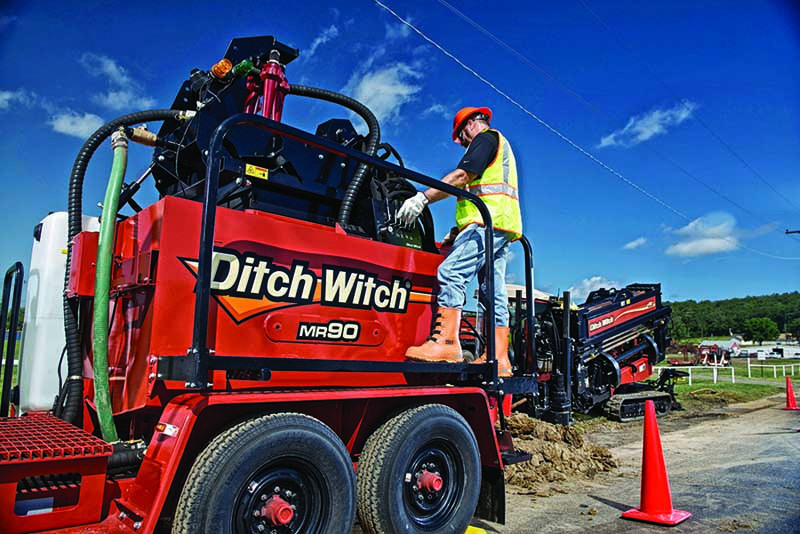 Ditch Witch mud recycler