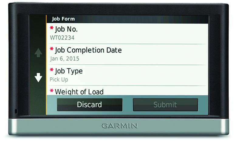 GPS Insight Garmin custom forms