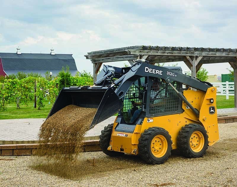 John Deere small-frame skid-steer