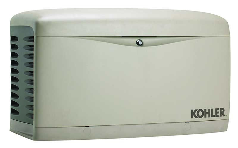 Kohler air-cooled, three-phase generator