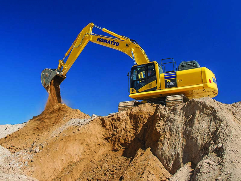 Komatsu hydraulic excavator