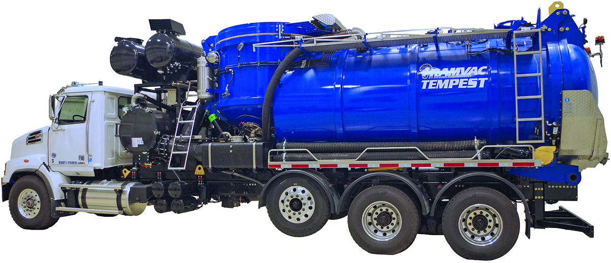 Ramvac vacuum excavators by sewer equipment tempest