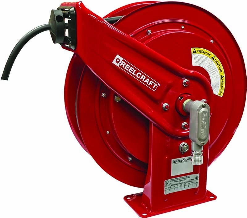 Reelcraft spring-retractable cord reels