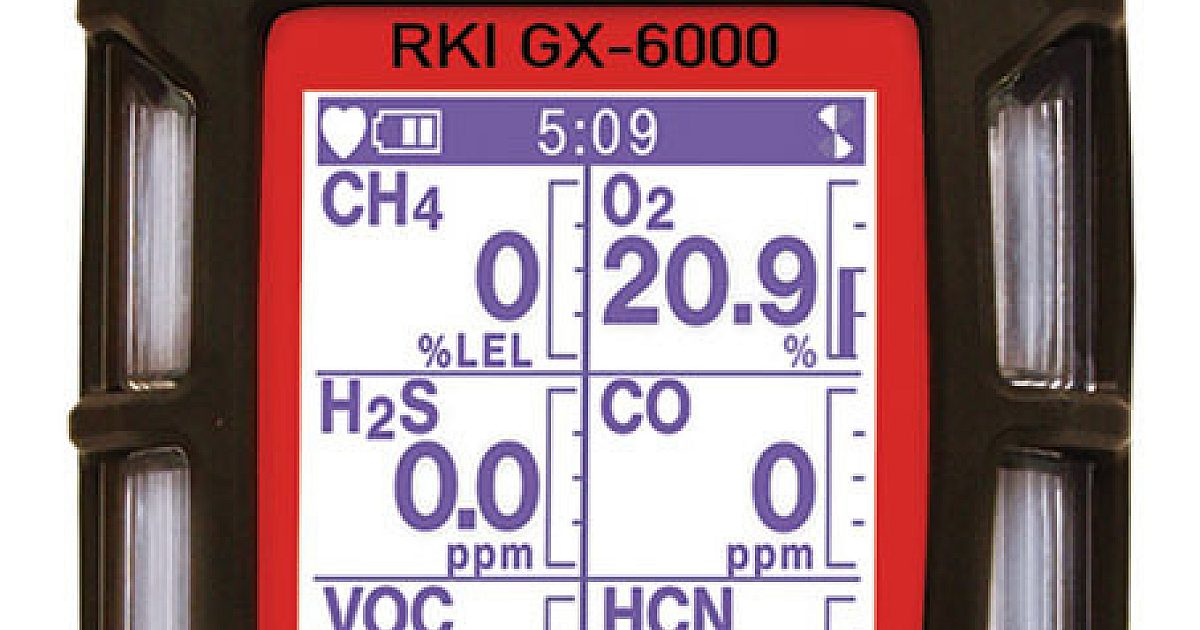 Safety Equipment - RKI Instruments GX-6000 | Dig Different