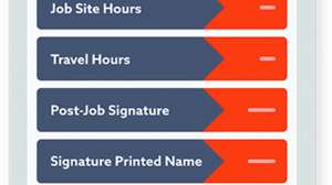 Rapid Works phone app submit ticket