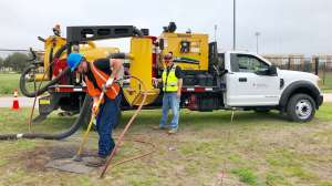 Vac Trons UCF AIR 373 SDT trailer vacuum excavator