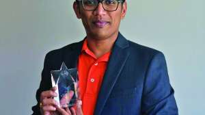 Dr Piratla With Award