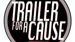 Felling trailer for a cause