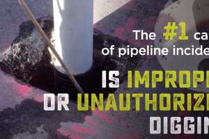 Video unauthorized digging