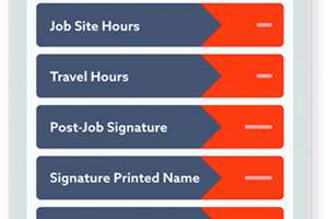 Rapid Works phone app submit ticket
