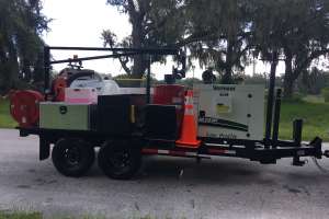 Vac Tron Series AIR 373 vacuum excavator for ECHO Utility