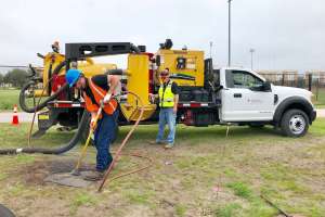 Vac Trons UCF AIR 373 SDT trailer vacuum excavator