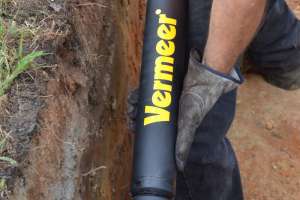 Vermeer Hole Hammer PTR 3 w Rock head piercing tool