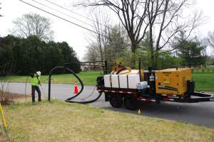 Vermeer Vactron LP 573 SDT in action 1