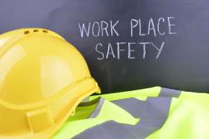 Work Place Safety stock image