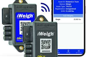 Air weigh on board scales iweigh