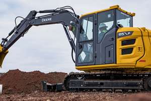 John deere 85 p tier excavator