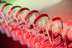 Oil and gas awards trophy