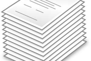 Paper clipart document 7