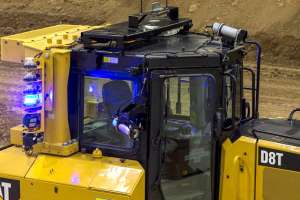 Remote controlled cat d8t 2