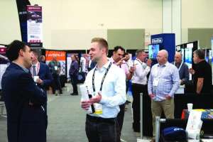 Trade show networking